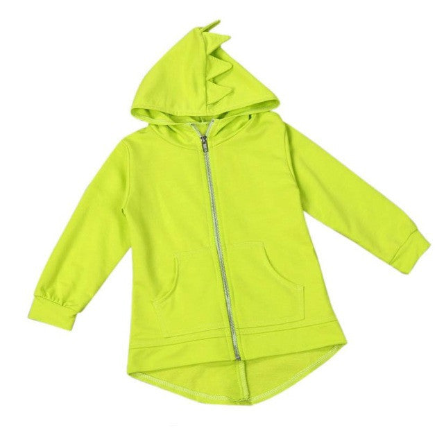Toddler Boy Jacket Dinosaur Hooded Coat