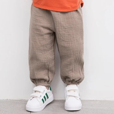 Children's cotton mosquito pants harem pants