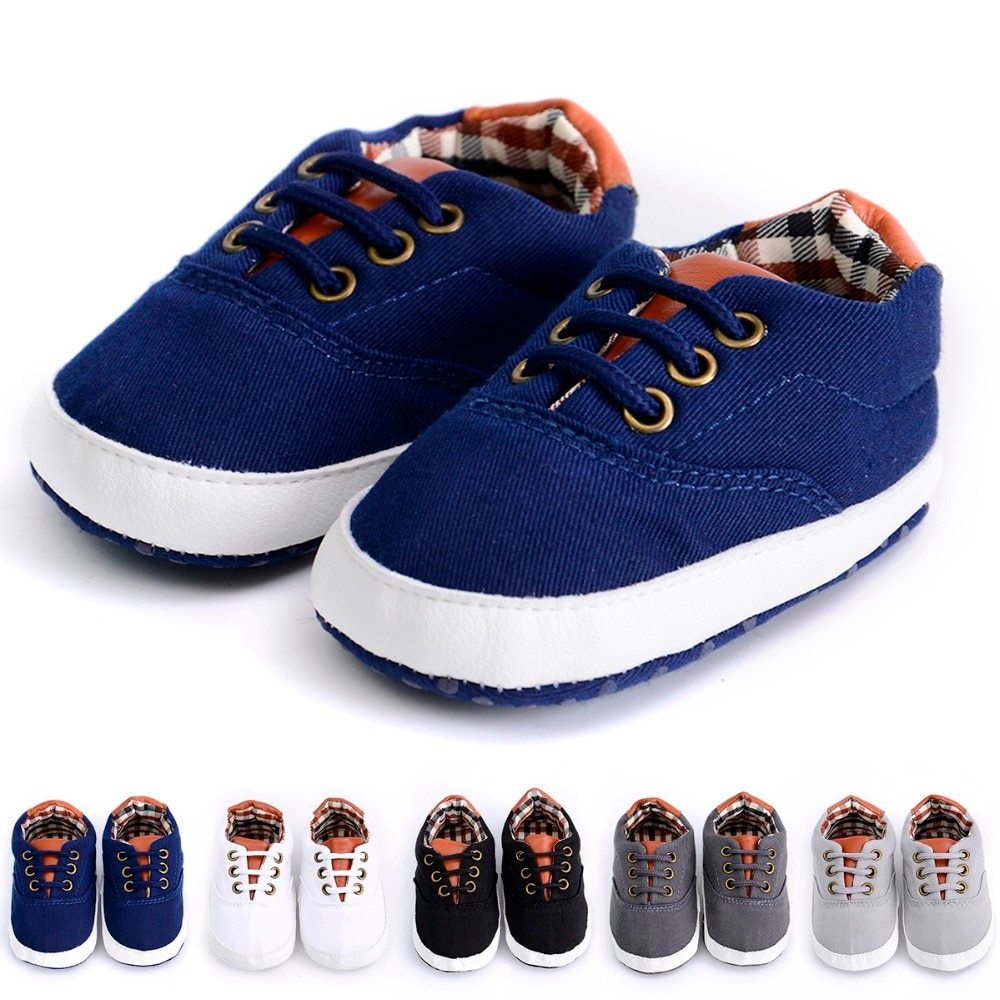 Solid color Casual Boy Canvas Shoe