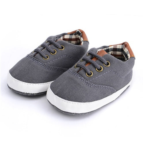 Solid color Casual Boy Canvas Shoe