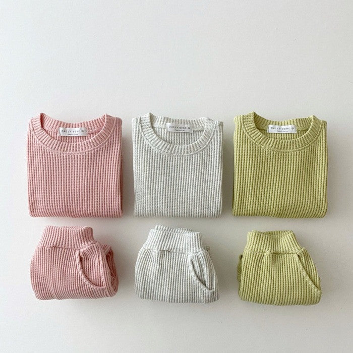 Korean Style Baby Sweater Suits