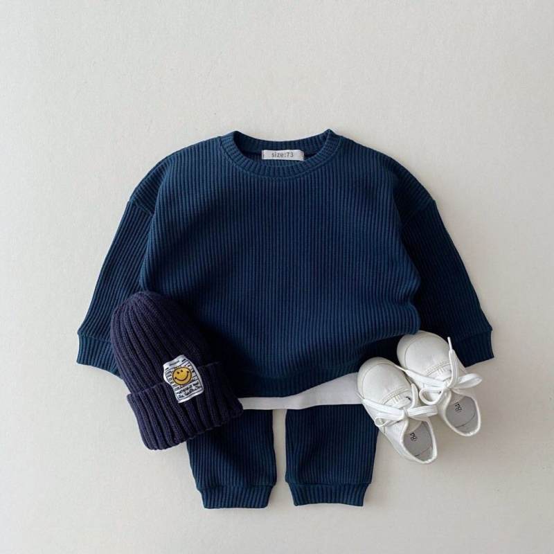 Korean Style Baby Sweater Suits