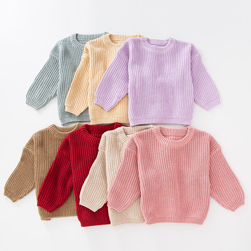 Children's Clothing Pullover Knitting Sweater