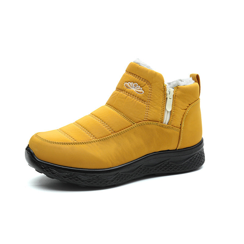 Cotton-padded Shoes Thickened Warm Snow Boots Ankle Boots