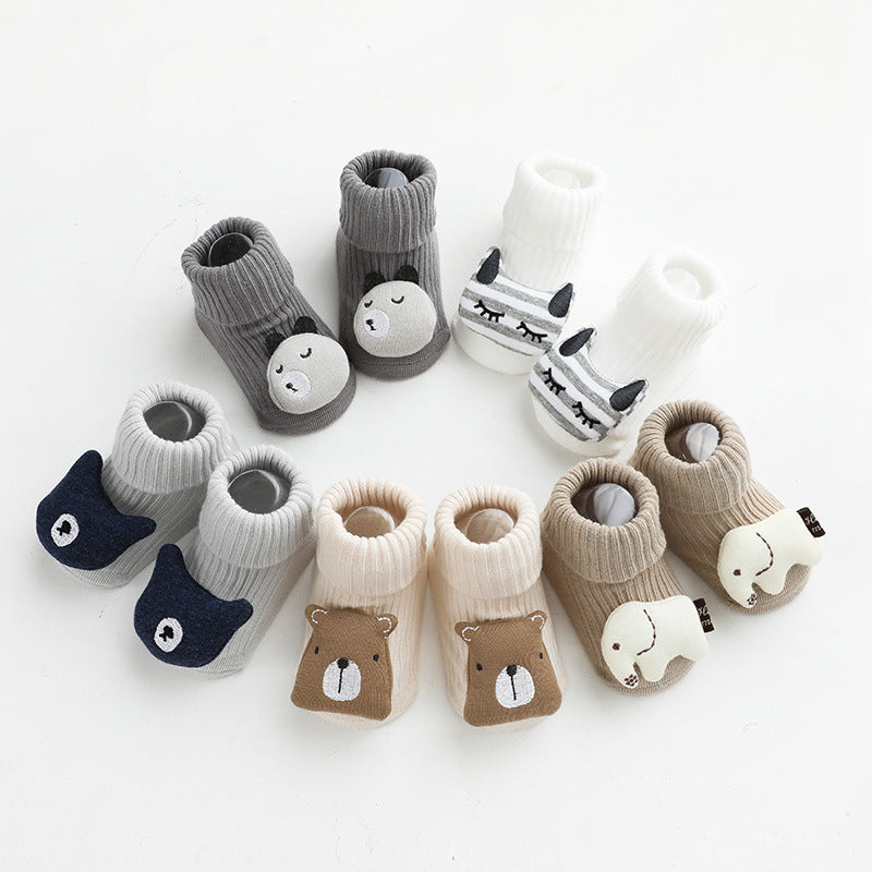 Baby Socks Dispensing Glue Non-Slip Loose Baby Socks Children