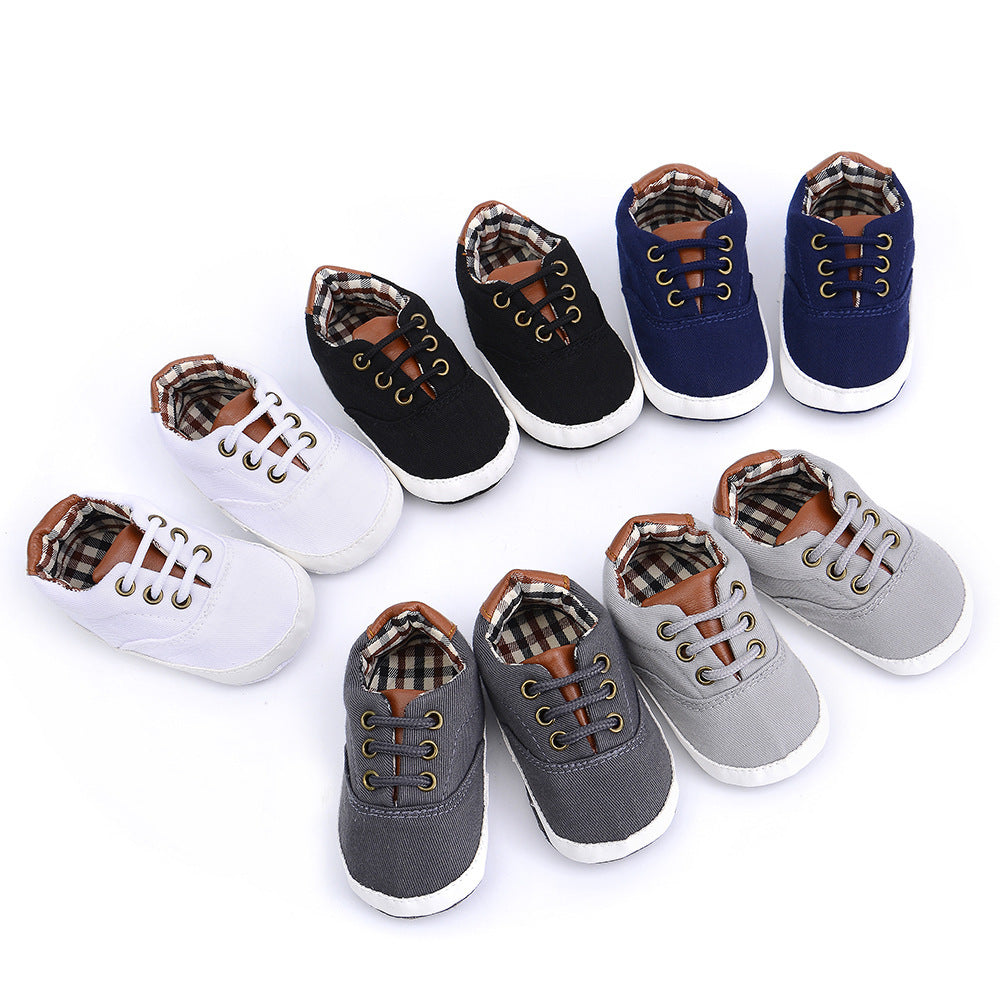 Solid color Casual Boy Canvas Shoe