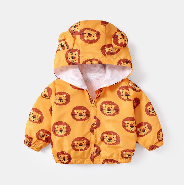 Autumn and Winter clothes Baby Plush Cartoon Baby Coat