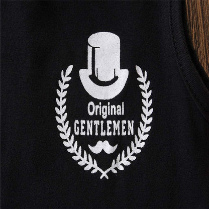 Toddler Kids Baby Boy Sleeveless Hooded Outfits