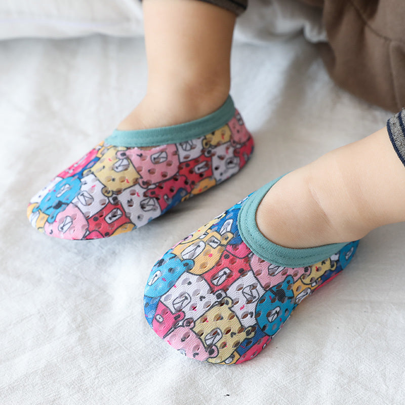 New Baby First Step Shoes Baby Spring Summer Mesh Baby Shoes
