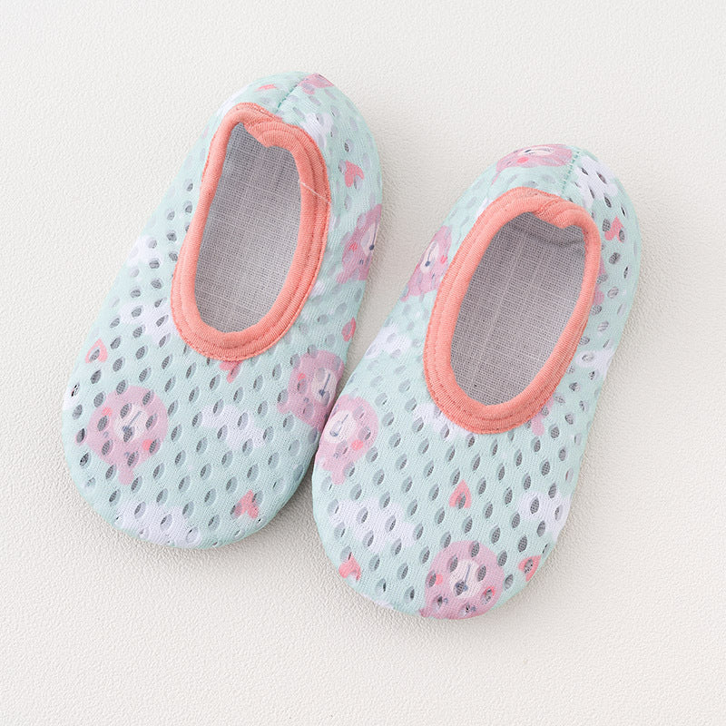 New Baby First Step Shoes Baby Spring Summer Mesh Baby Shoes