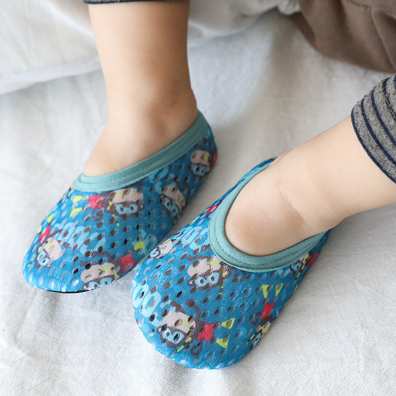 New Baby First Step Shoes Baby Spring Summer Mesh Baby Shoes