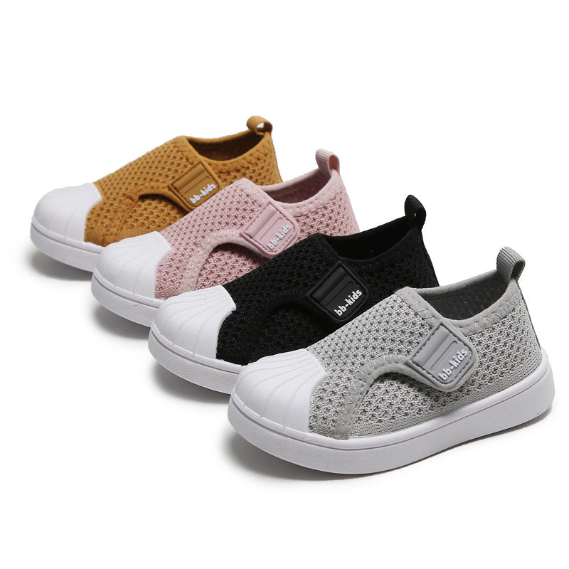 Casual Shoes (Spring) Comfortable Non-slip Soft Bottom Children Sneakers Baby Kids Shoes
