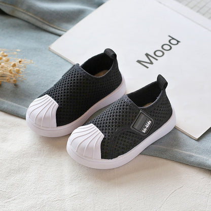 Casual Shoes (Spring) Comfortable Non-slip Soft Bottom Children Sneakers Baby Kids Shoes