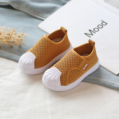 Casual Shoes (Spring) Comfortable Non-slip Soft Bottom Children Sneakers Baby Kids Shoes