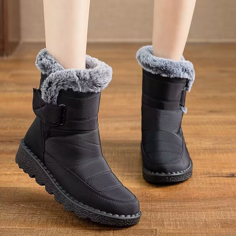 Snow Fleece-lined Thicker Thermal Cotton-padded Boots