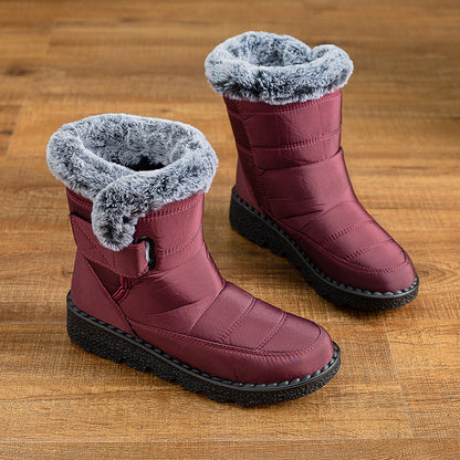 Snow Fleece-lined Thicker Thermal Cotton-padded Boots