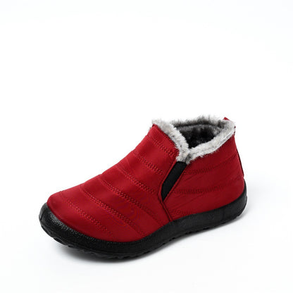 Warm and antiskid casual light waterproof Girls snow boots