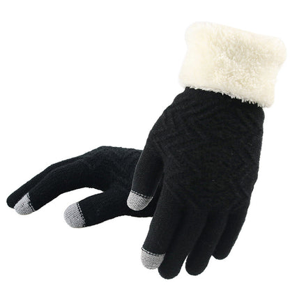 Girls & Women's Winter Knitted Gloves