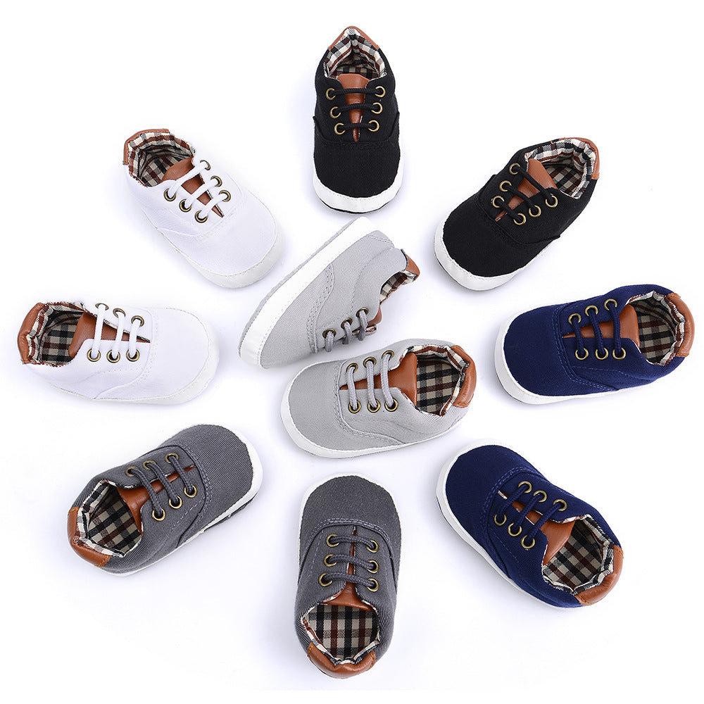 Solid color Casual Boy Canvas Shoe