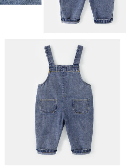 Baby Boys Suspender Trousers Spring Korean Style