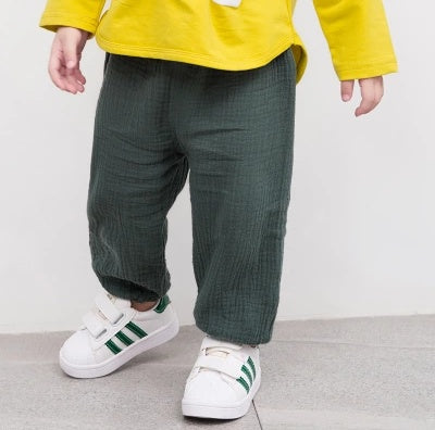 Children's cotton mosquito pants harem pants