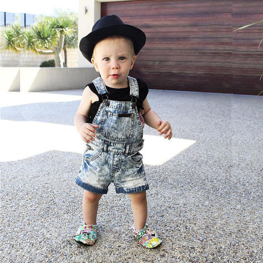 Summer Children's Denim Suspender