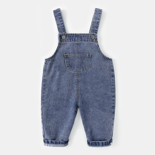 Baby Boys Suspender Trousers Spring Korean Style