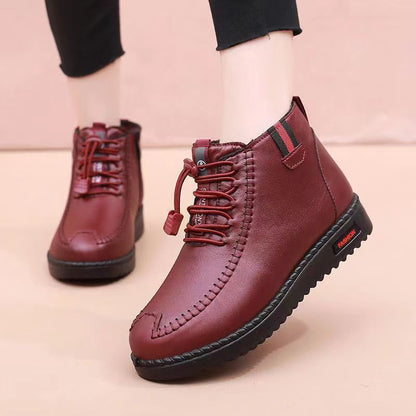 Thick Velvet Waterproof And Anti Slip Snow Boots