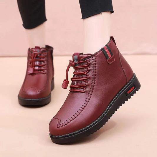 Thick Velvet Waterproof And Anti Slip Snow Boots