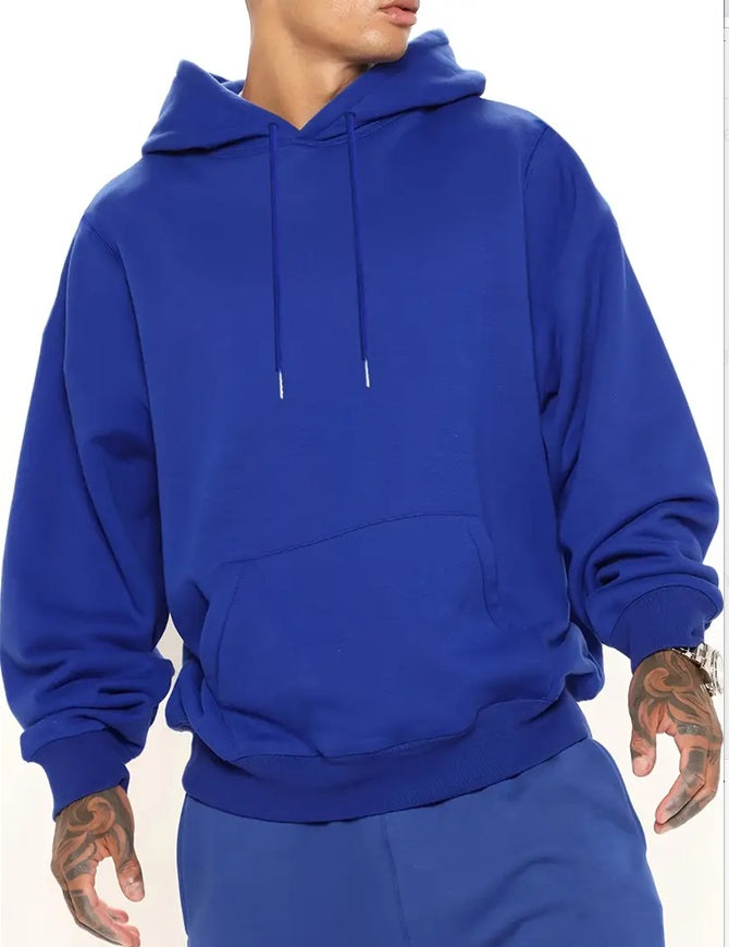Boys & Men's Solid Color Hoodie