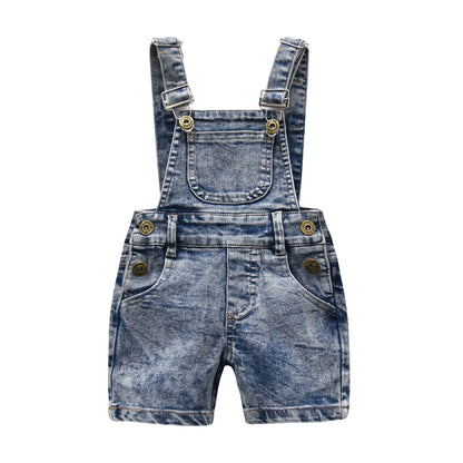 Summer Children's Denim Suspender