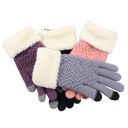 Girls & Women's Winter Knitted Gloves