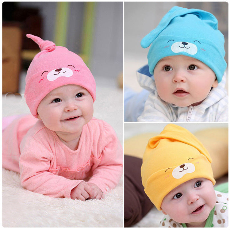 Baby Soft Cotton Sleeping Cap