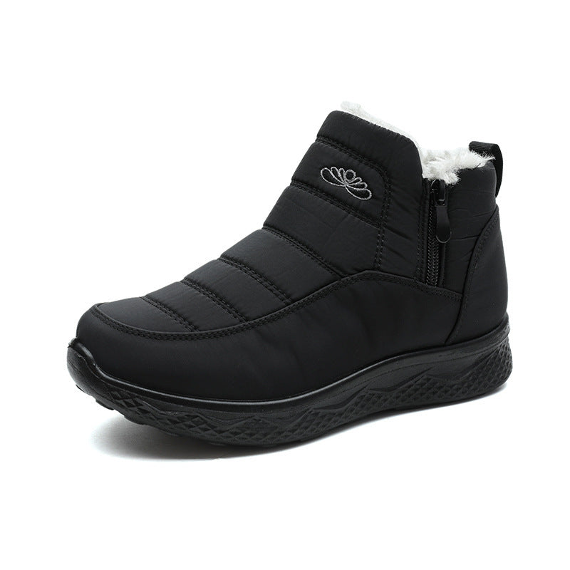 Cotton-padded Shoes Thickened Warm Snow Boots Ankle Boots