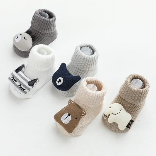 Baby Socks Dispensing Glue Non-Slip Loose Baby Socks Children