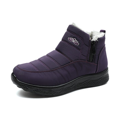 Cotton-padded Shoes Thickened Warm Snow Boots Ankle Boots