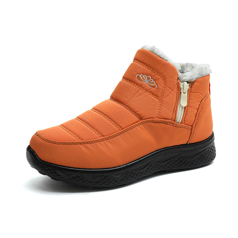 Cotton-padded Shoes Thickened Warm Snow Boots Ankle Boots