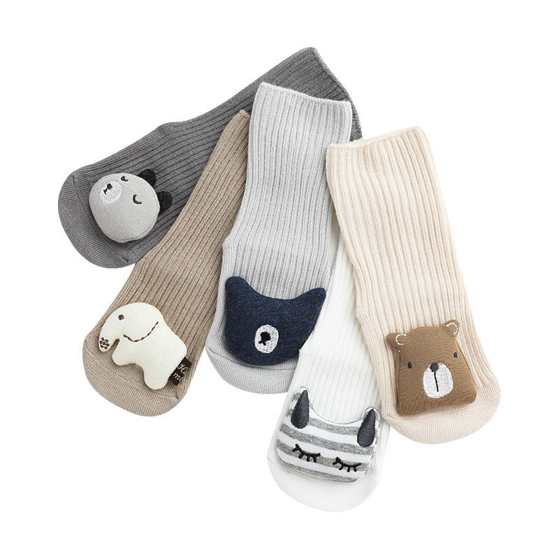 Baby Socks Dispensing Glue Non-Slip Loose Baby Socks Children