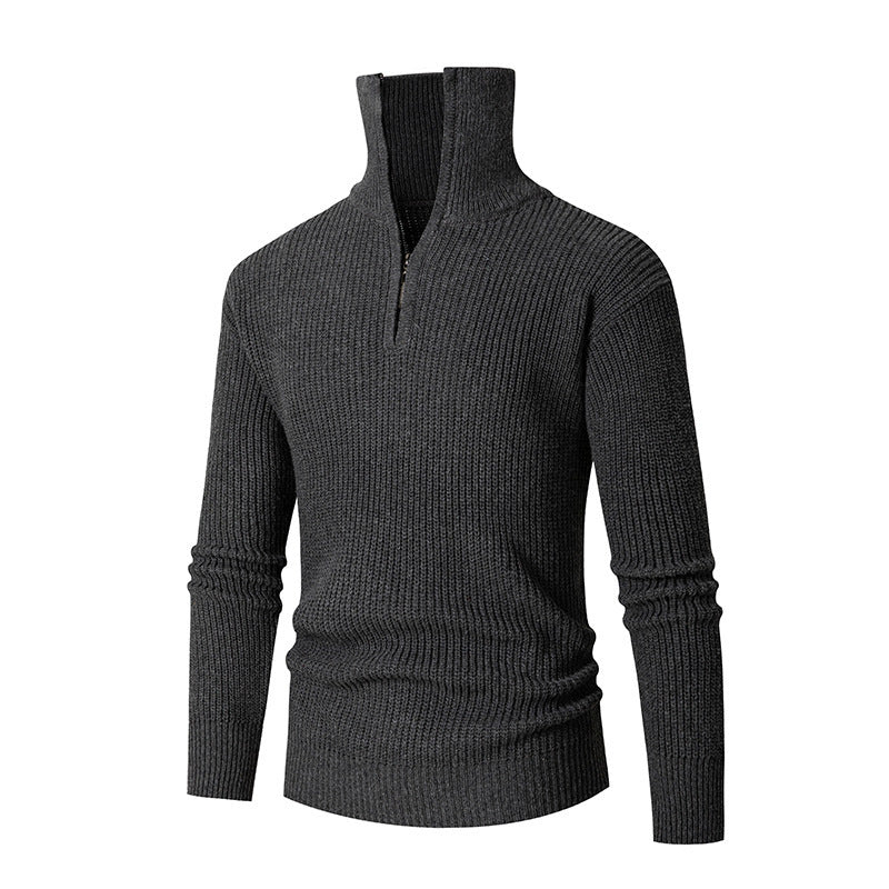 Fall Winter Youth & Men Thermal Slim Fit Base Sweater