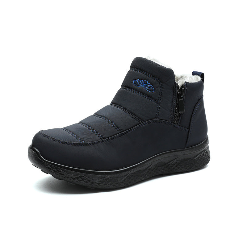 Cotton-padded Shoes Thickened Warm Snow Boots Ankle Boots