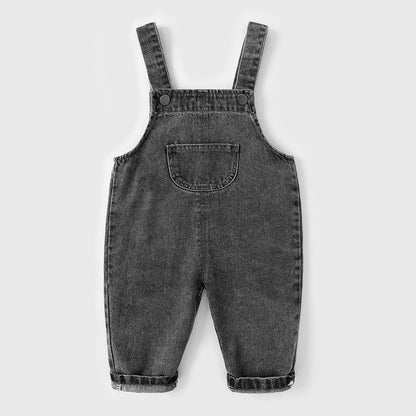 Baby Boys Suspender Trousers Spring Korean Style
