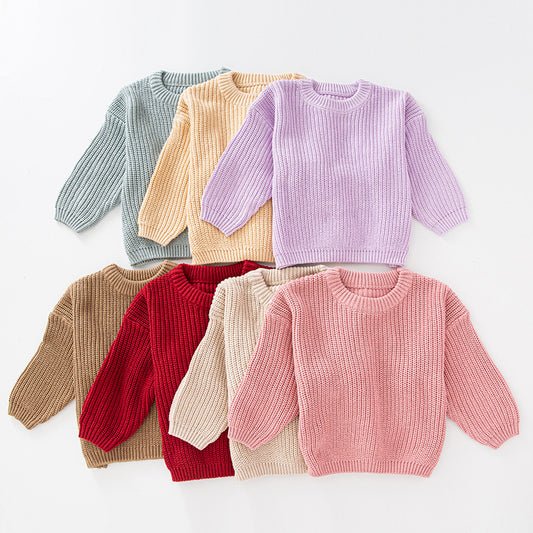 Children's Clothing Pullover Knitting Sweater