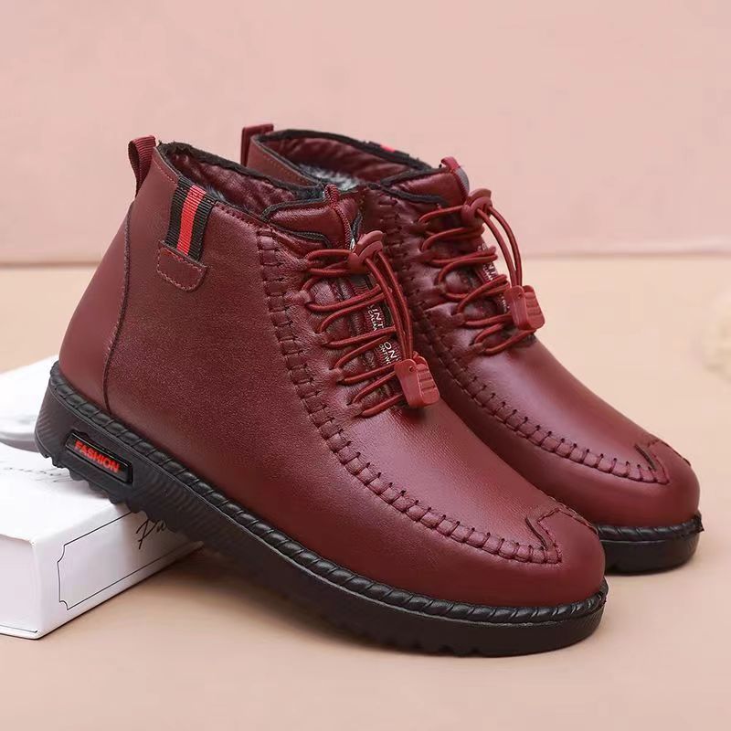Thick Velvet Waterproof And Anti Slip Snow Boots