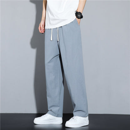 Boys Fashion Linen Casual Pants