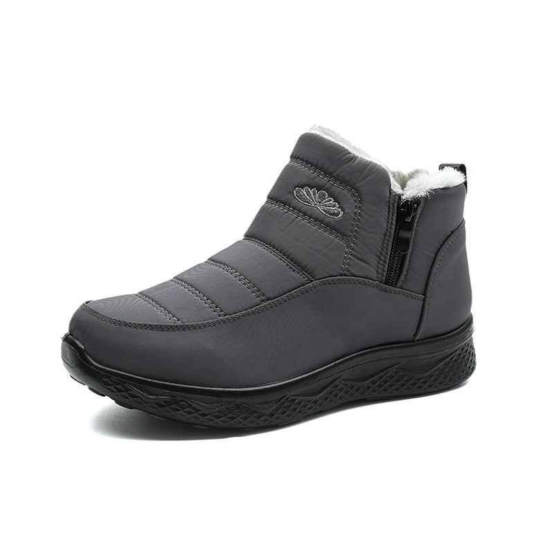 Cotton-padded Shoes Thickened Warm Snow Boots Ankle Boots