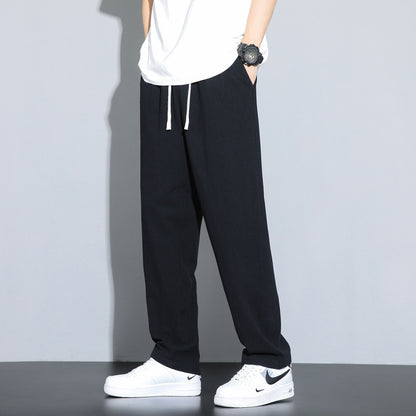 Boys Fashion Linen Casual Pants