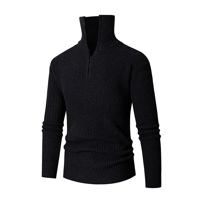 Fall Winter Youth & Men Thermal Slim Fit Base Sweater