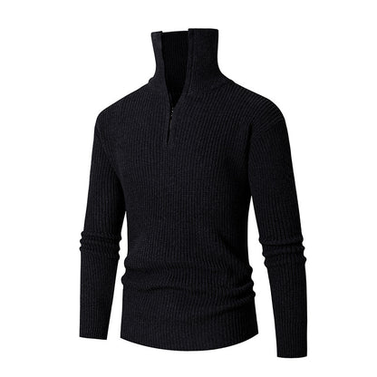 Fall Winter Youth & Men Thermal Slim Fit Base Sweater