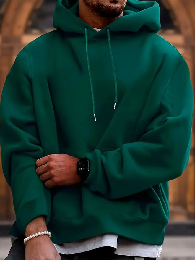 Boys & Men's Solid Color Hoodie