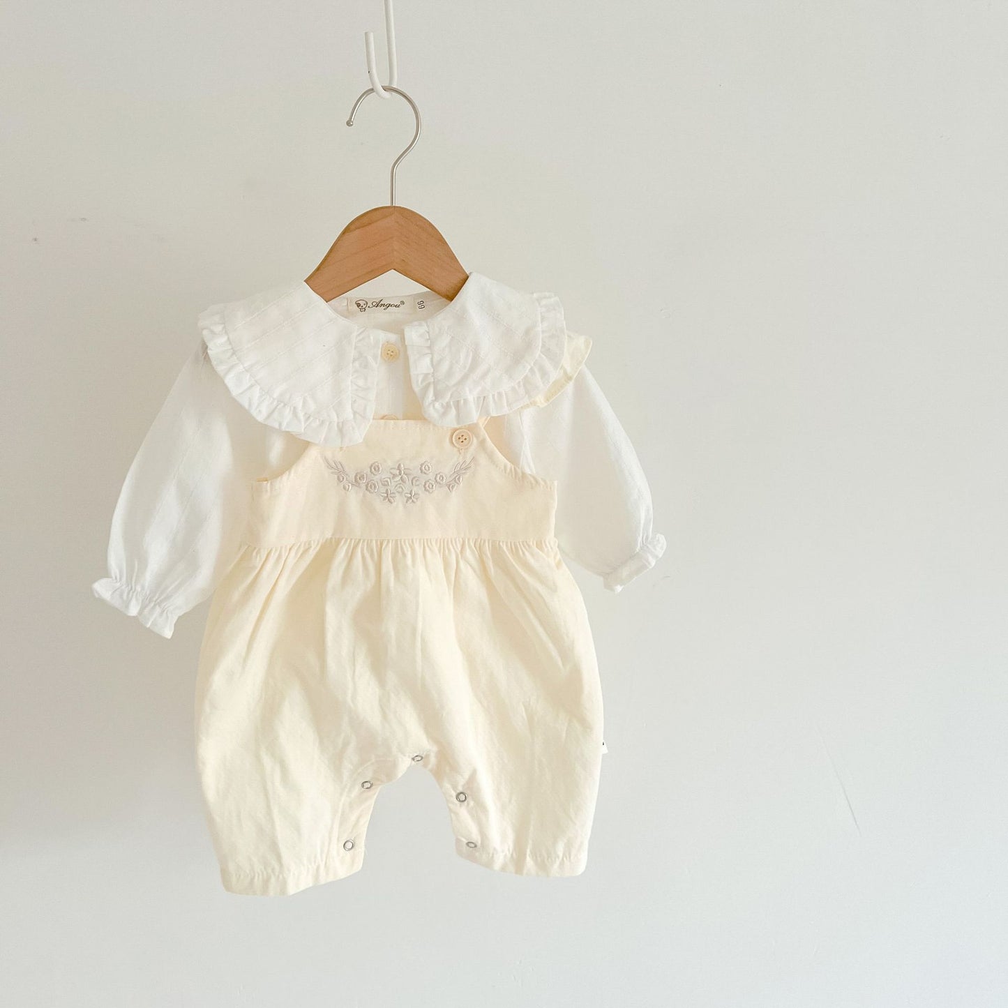 Baby Girls Romper Loose Adjustable Suspender Romper